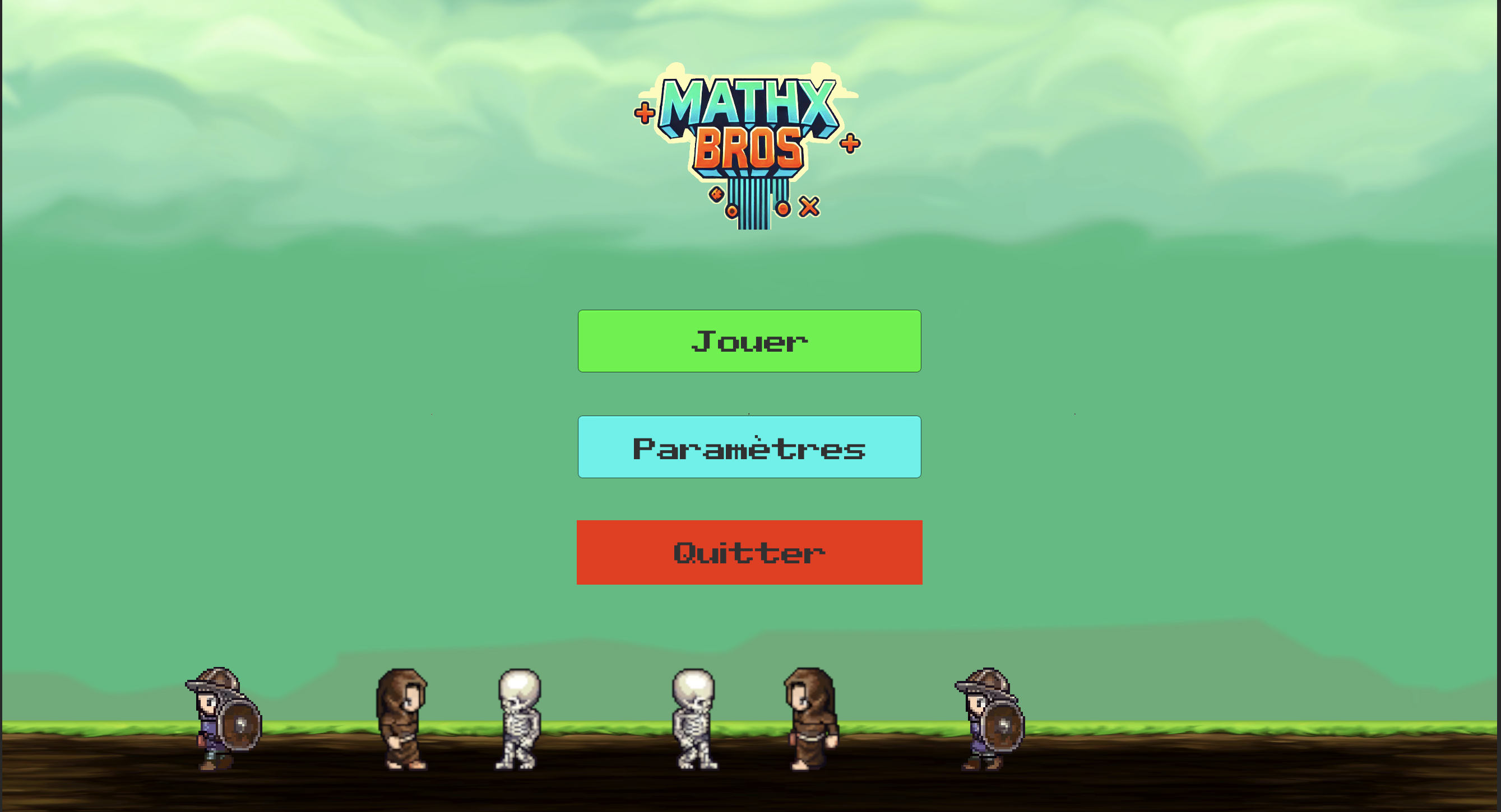 MathXBros (Jeu Vidéo Éducatif) screenshot 1